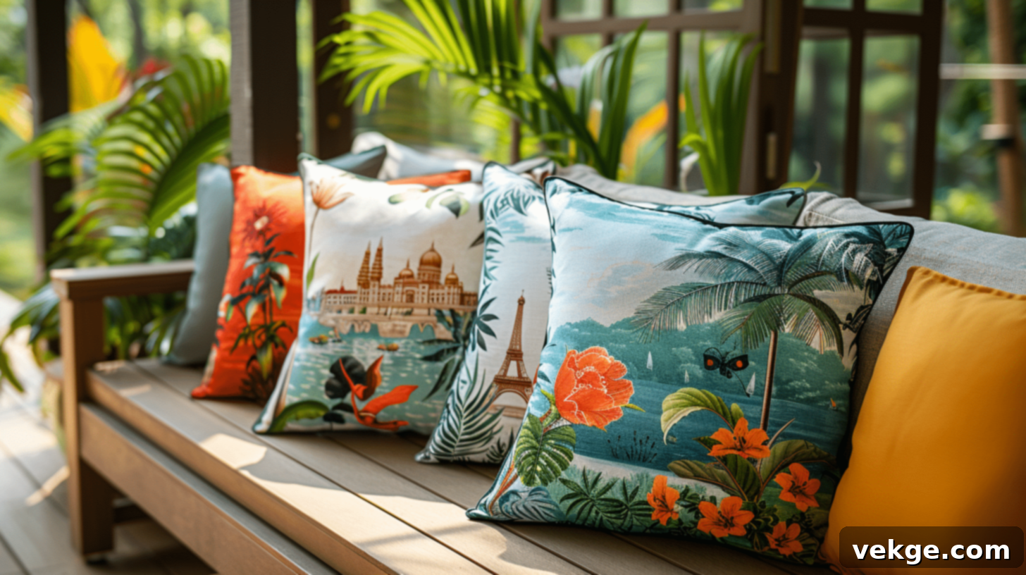Picture_Prints Throw Pillow Cover