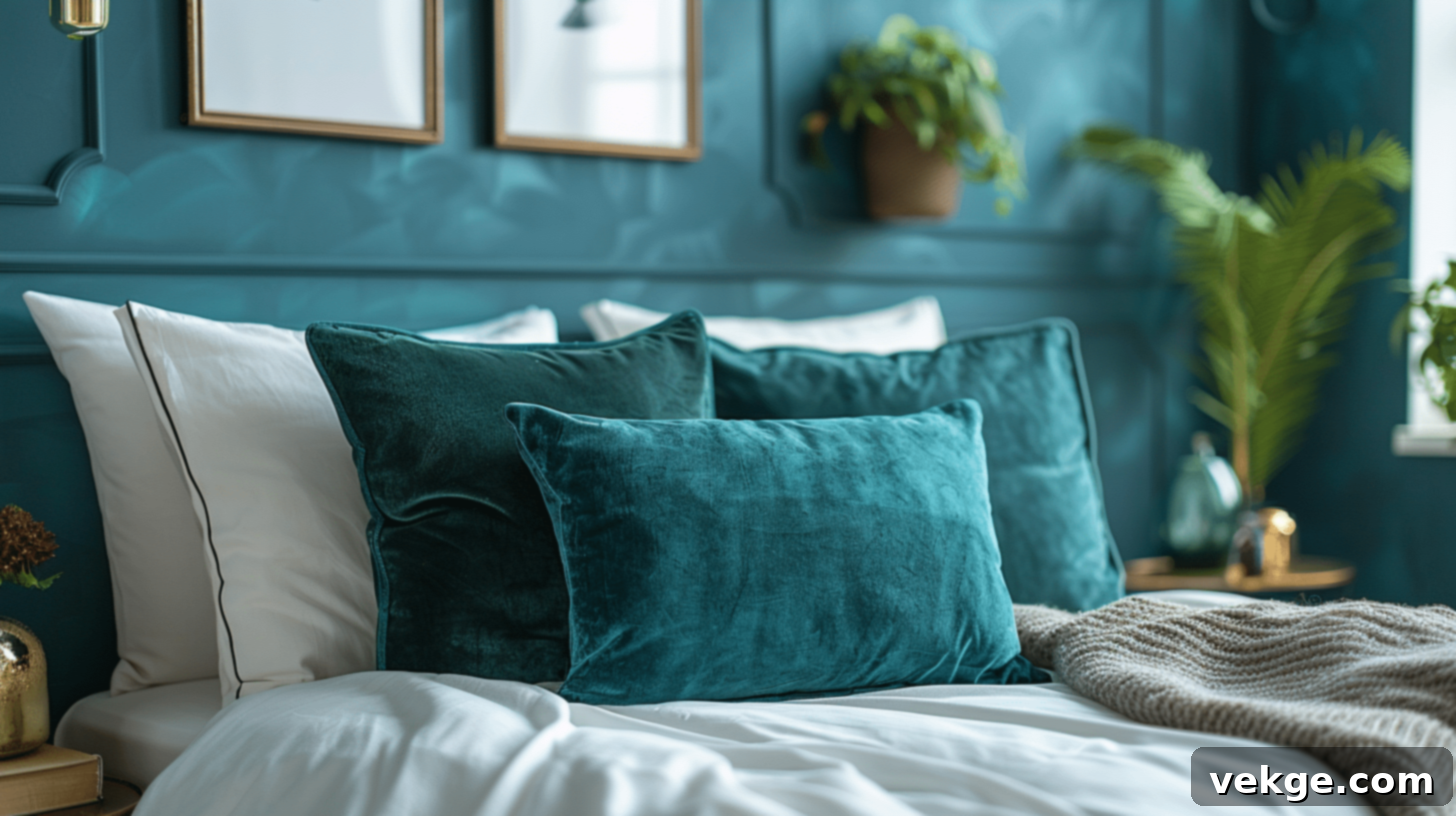 Velvet Throw Pillow Cover