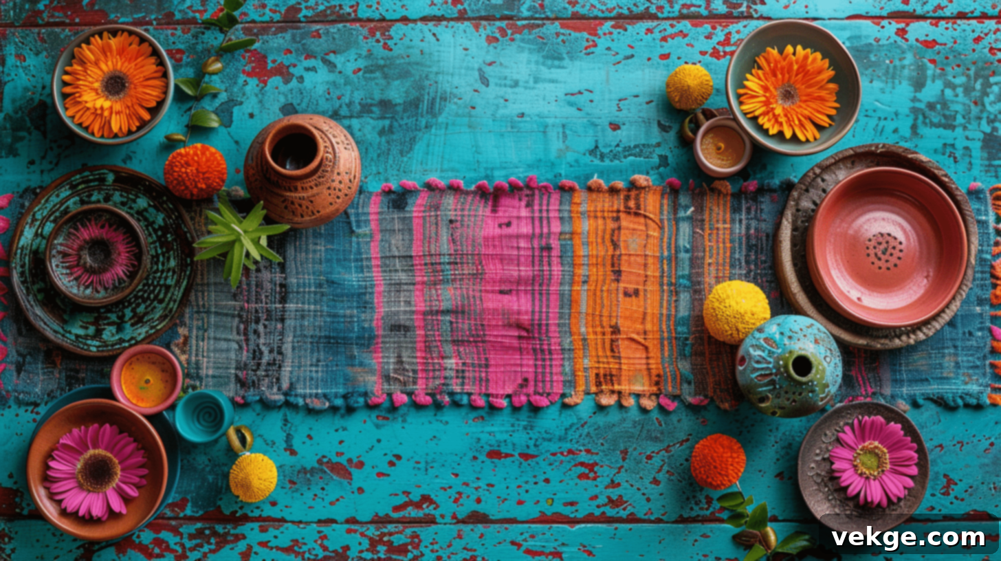 Tasseled_Table_Runners_For_Boho_Charm