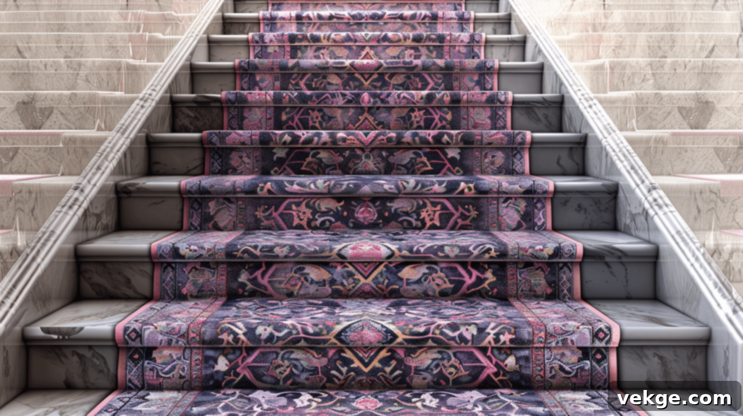 Turkish Style Patterned Stair Runner