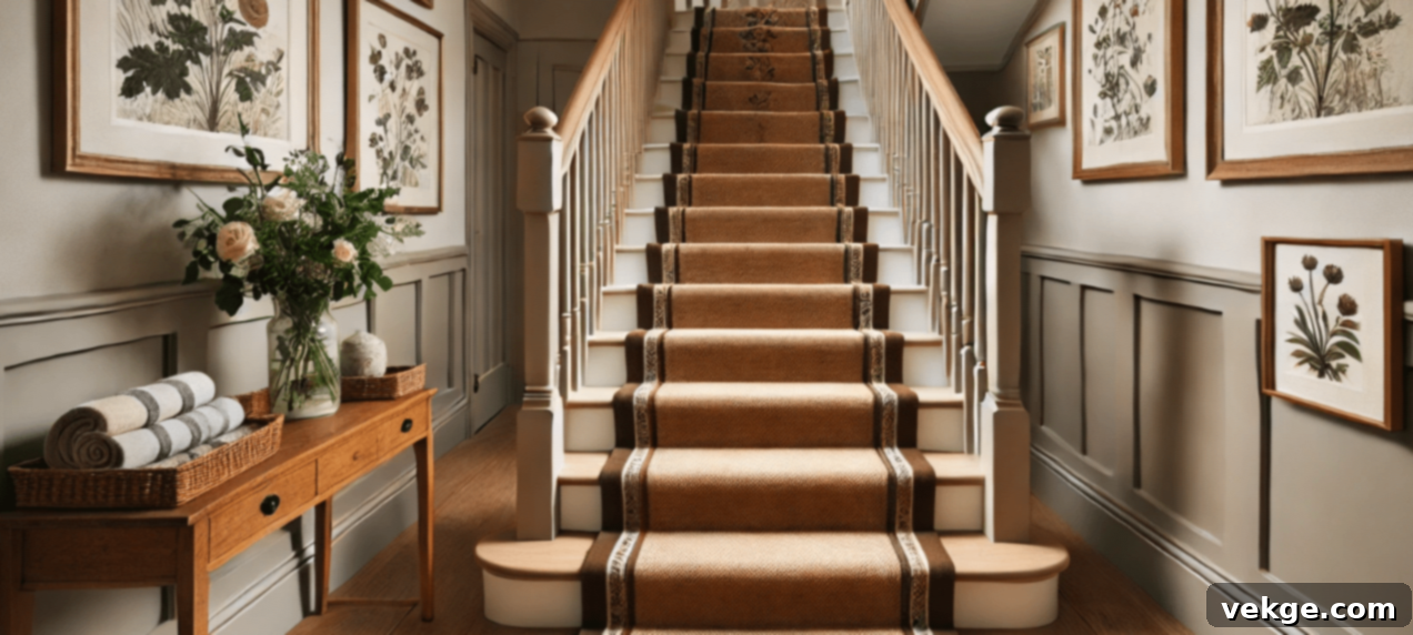 Natural Jute Stair Runner
