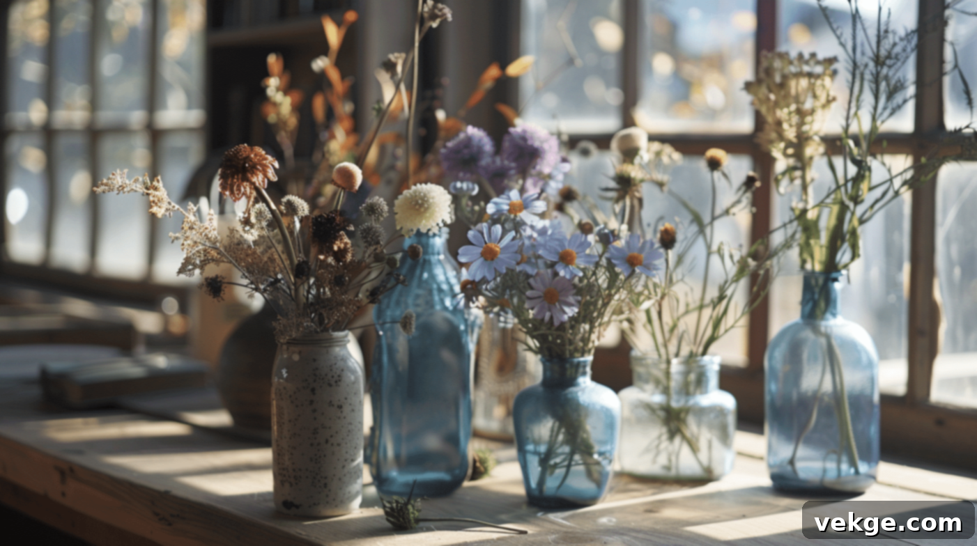 Floral Arrangements for Cottage Dining