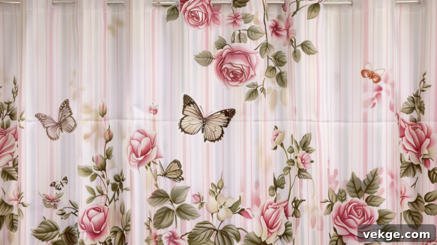 Butterfly_Garden_Embellished_Shower_Curtain