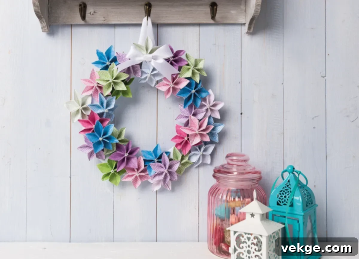 Origami_Wreath