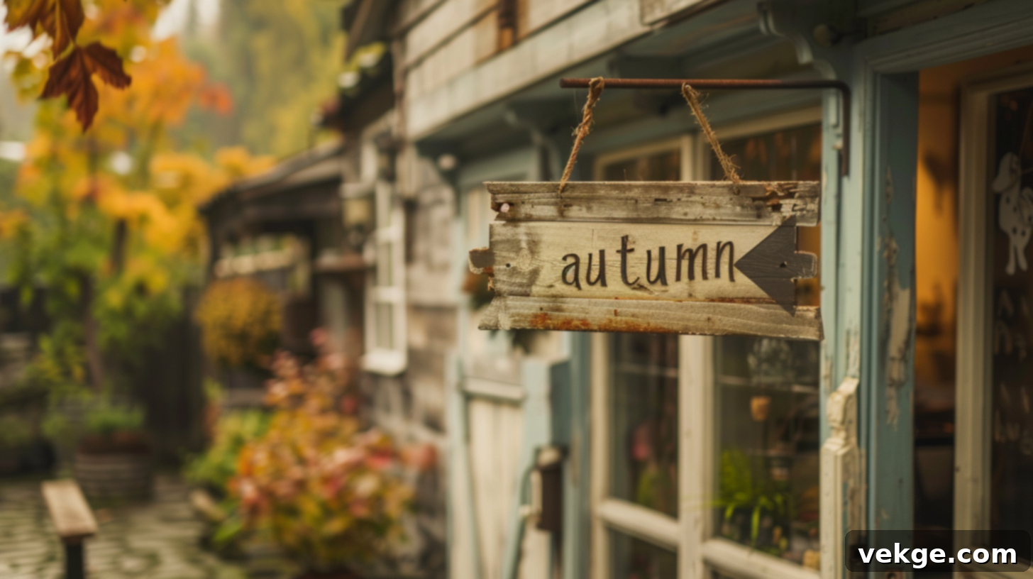 Harvest Season Porch Decor Ideas 34 Charming Rustic Fall Sign with Weathered Wood and Simple Lettering