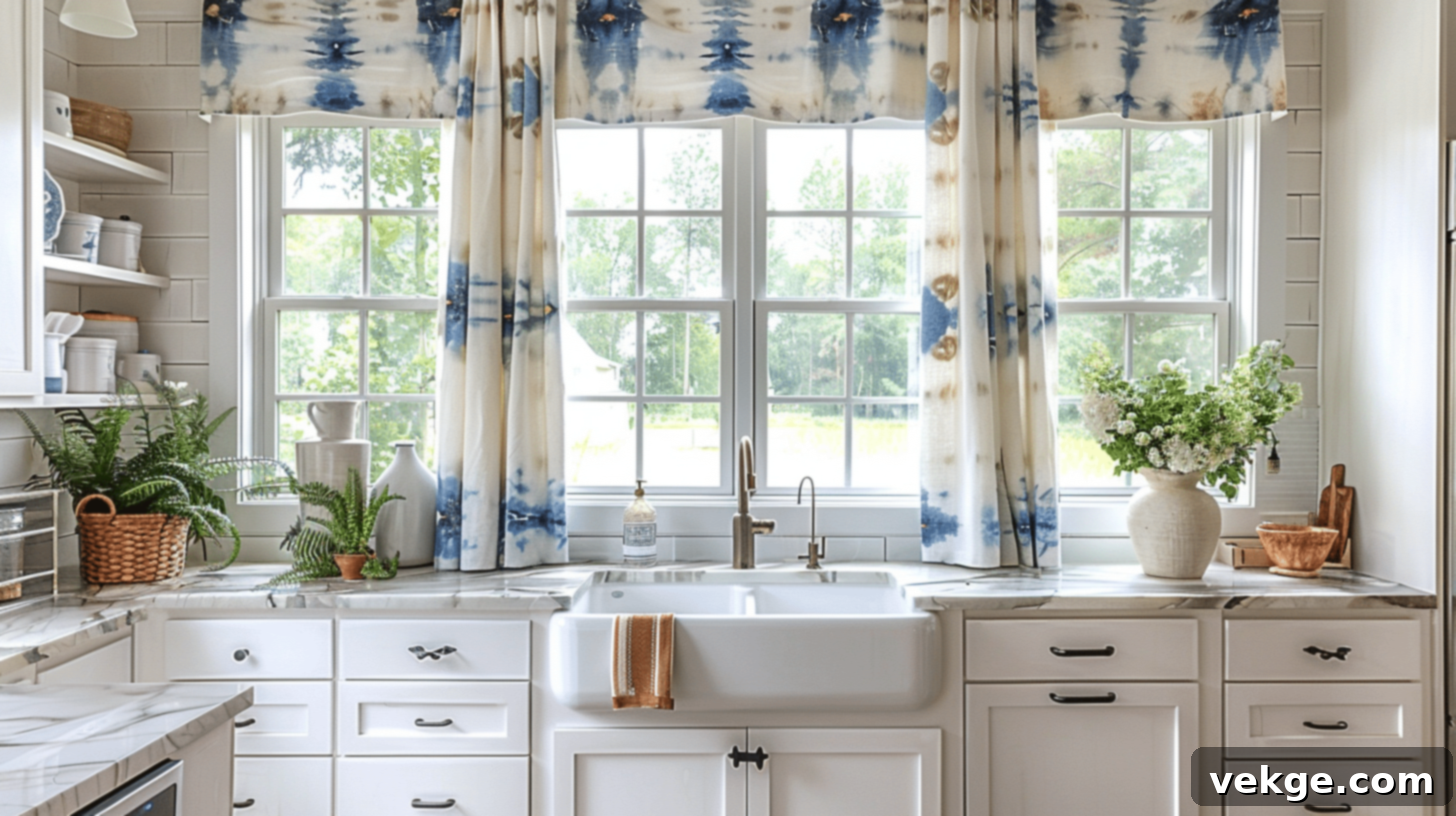 Shibori-Dyed_Kitchen_Curtains