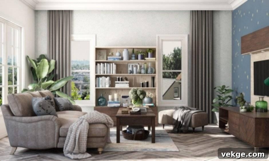 Space-Saving Solution for Modern Living with Barn Doors