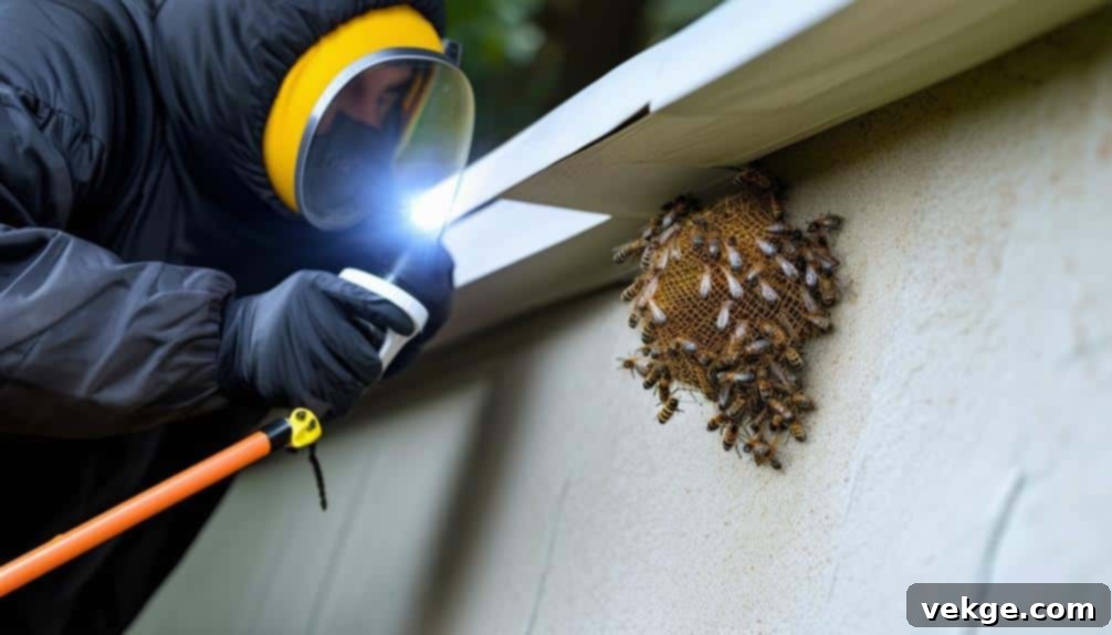Gather the Necessary Equipment for Safe Wasp Nest Removal
