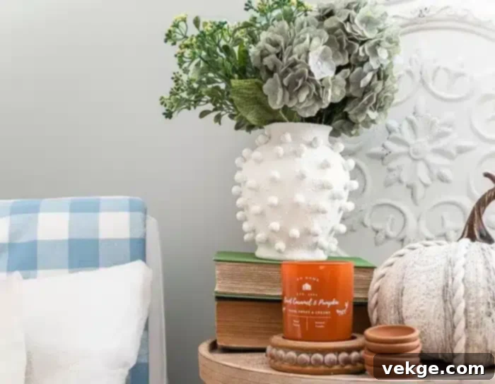 DIY Textured Pot Dupe with Beads and Plaster