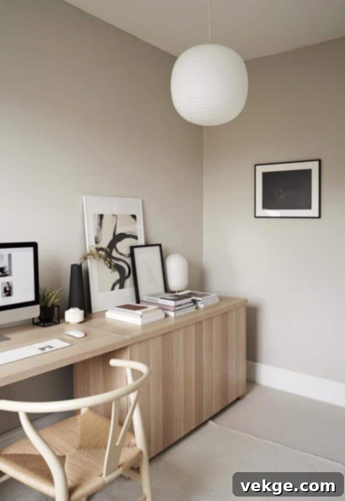 Home office planning layout