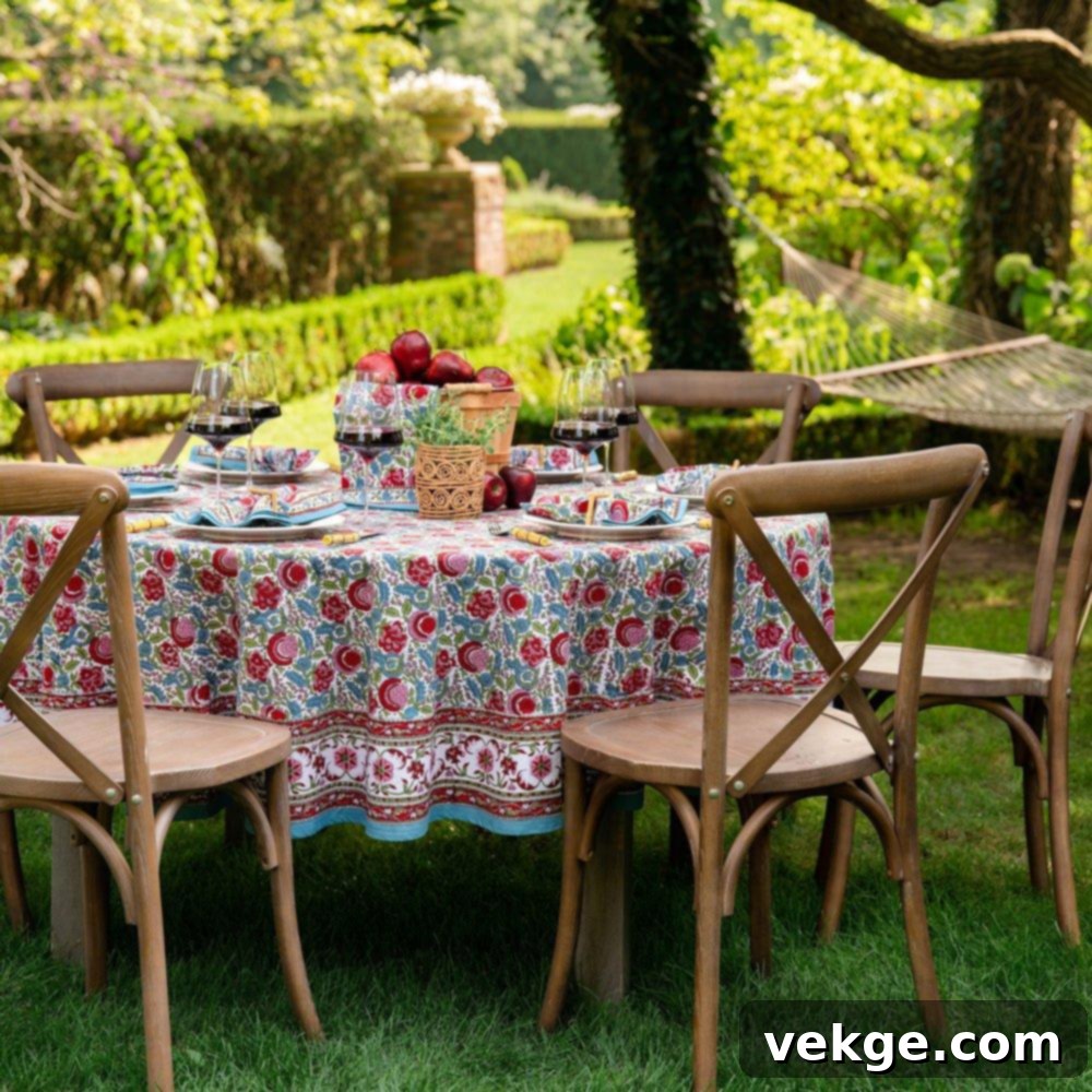 Tablecloth for Outdoor Tables