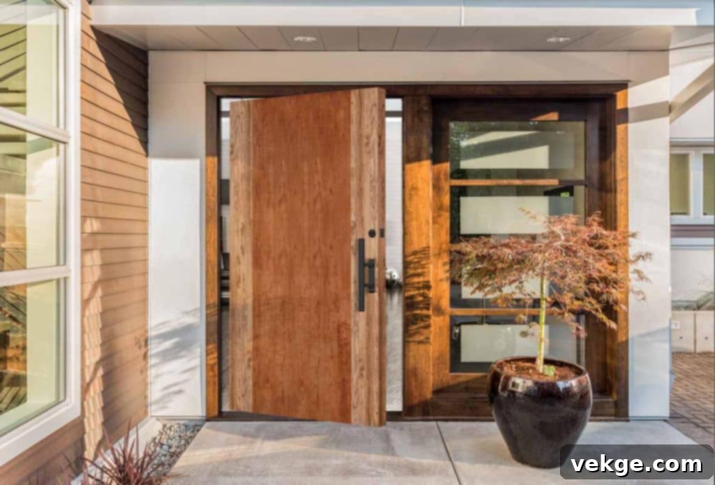 Purchase a Modern-Styled Front Door
