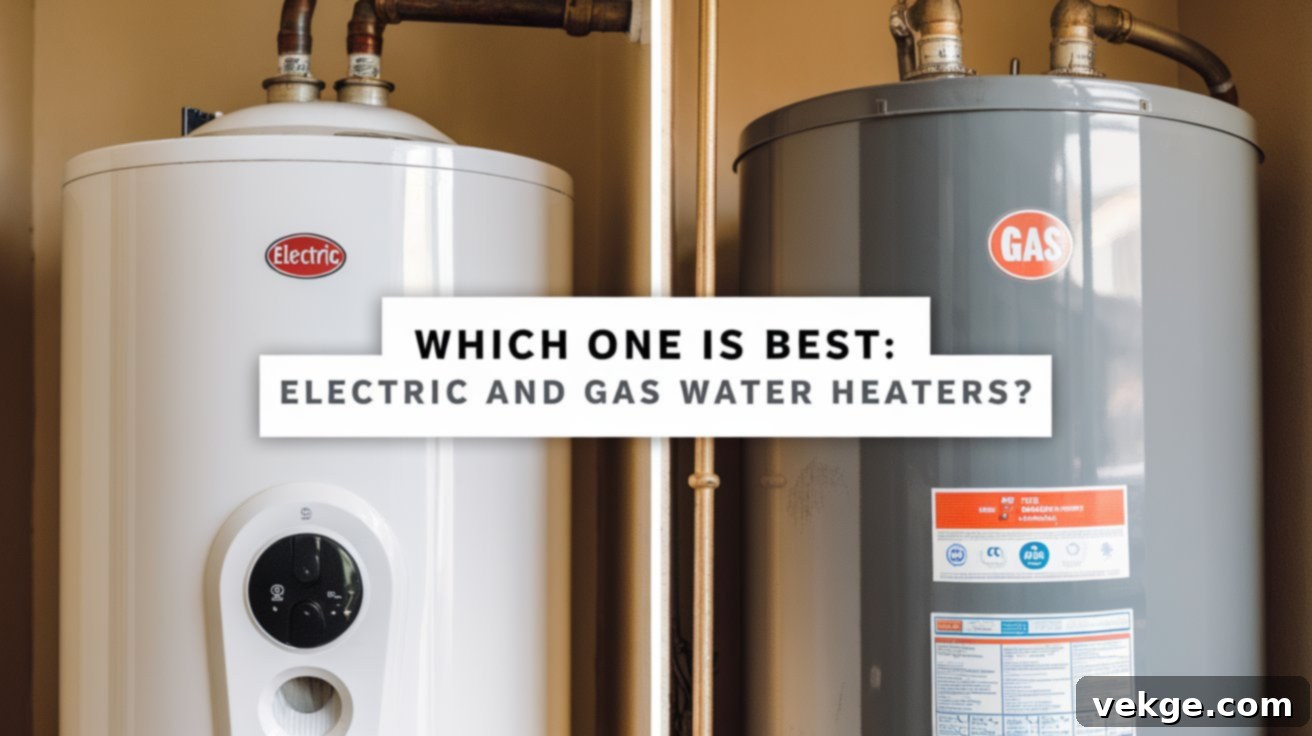 Electric vs Gas Water Heater Comparison
