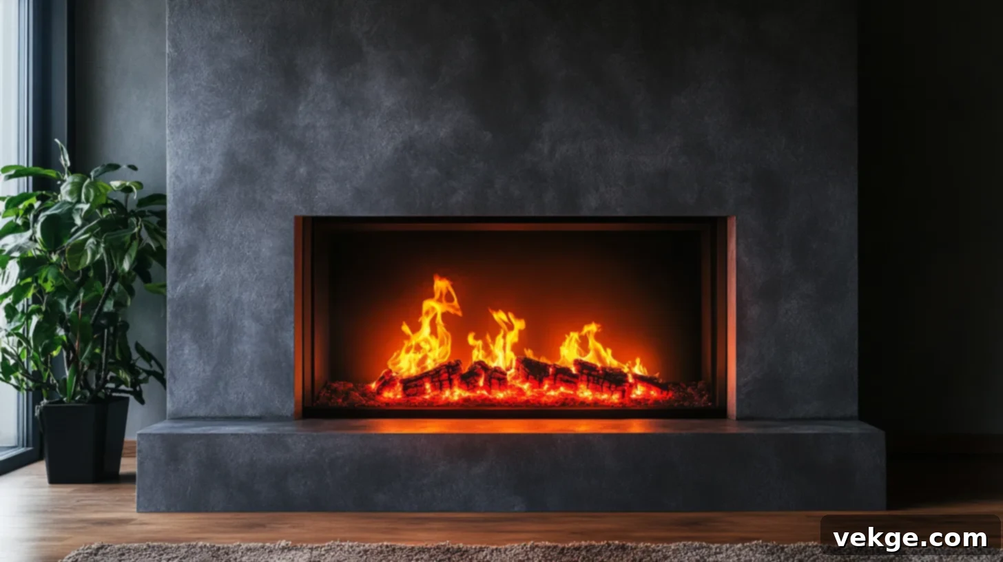 Hassle-Free Electric Fireplaces for Any Room, No Venting Needed