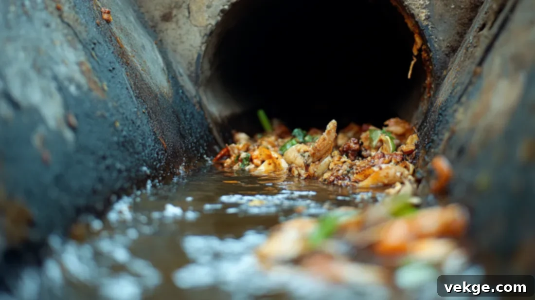 Improper Disposal of Food Waste