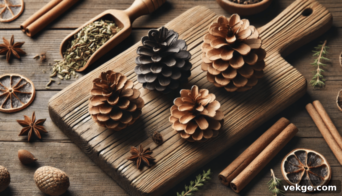 Handcrafted Pine Cone Flowers for Natural Decor