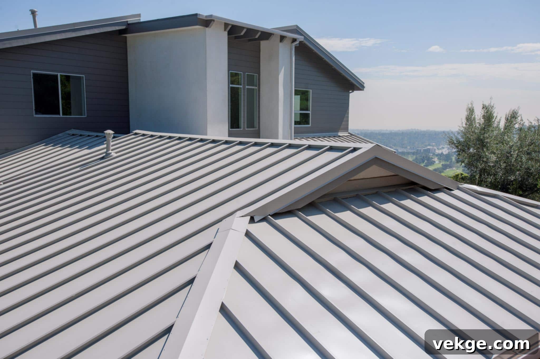 Clay tiles on a roof in a hot, dry climate