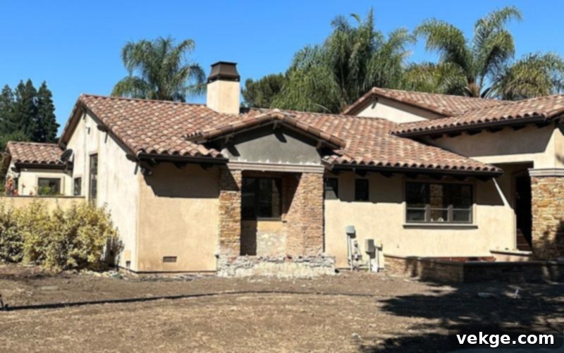Mixed climate home with versatile roofing