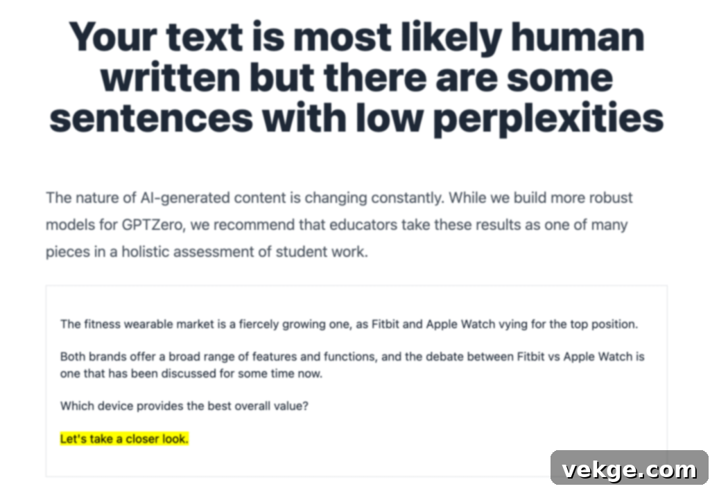 How Does the GPTZero AI Content Detector Work?