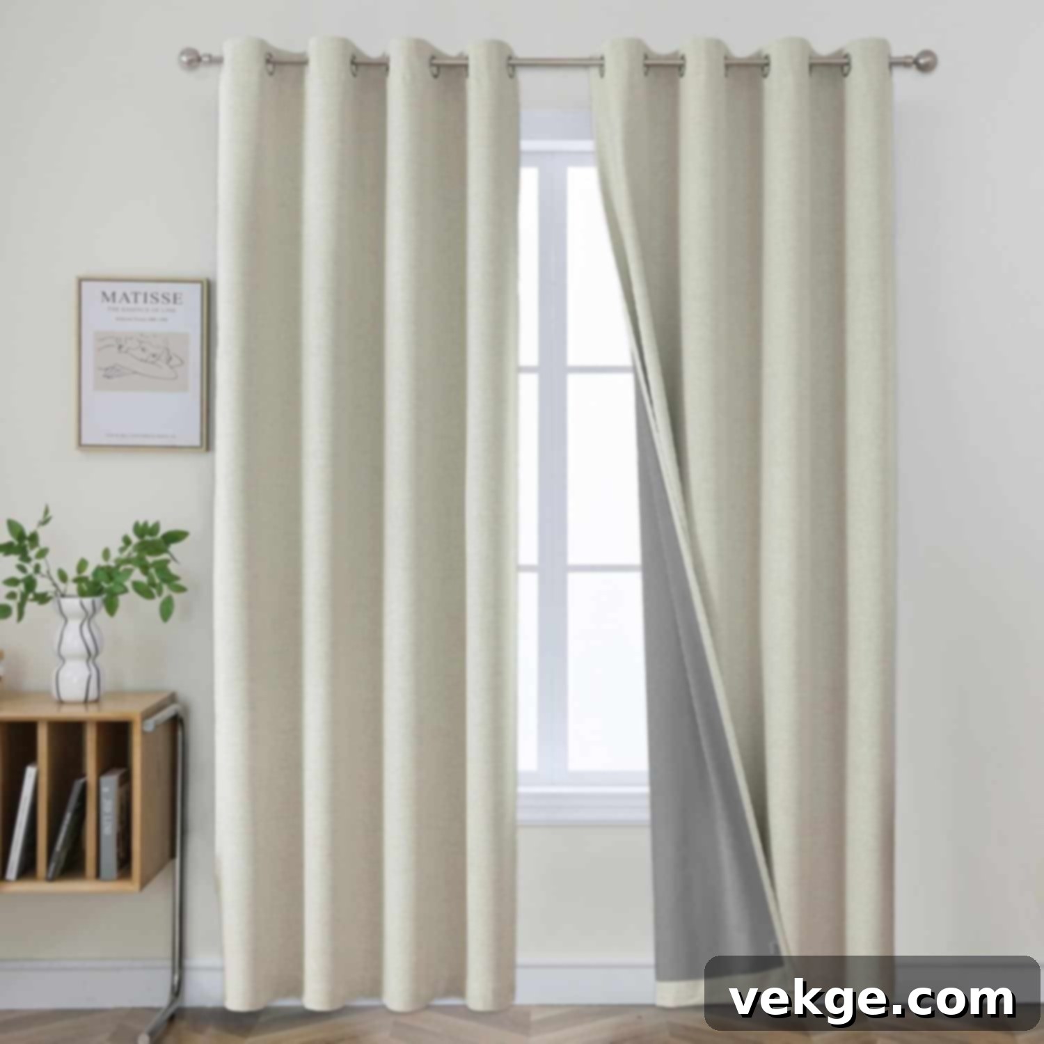 Joydeco_Light_Beige_Blackout_Curtains