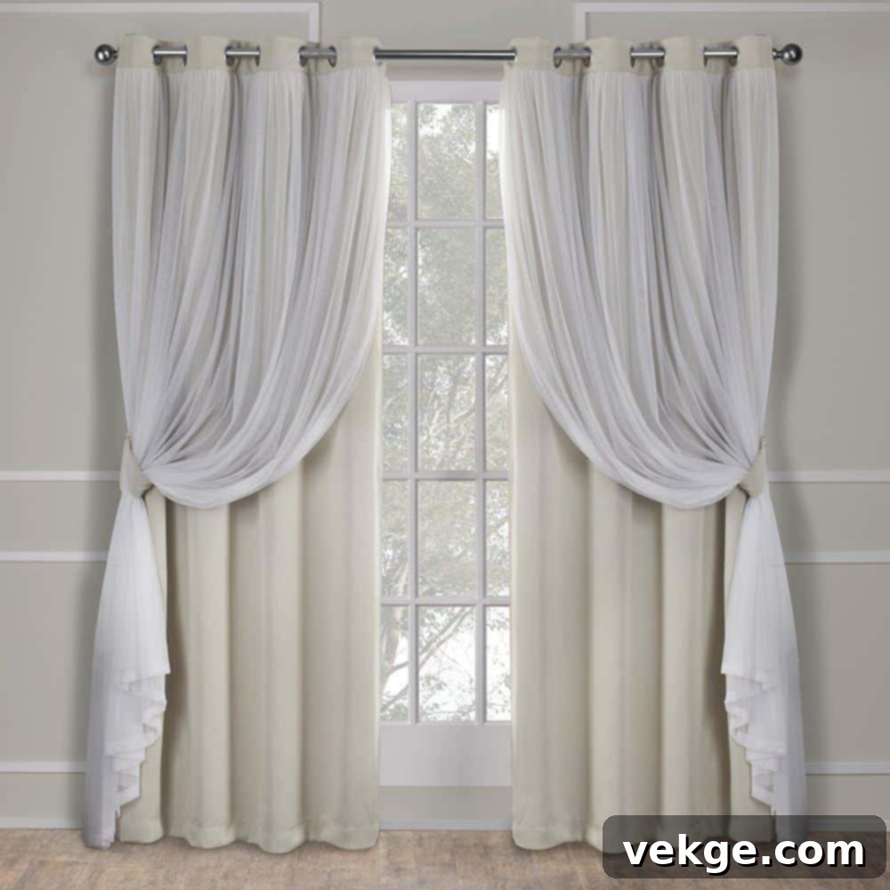 TOWN__COUNTRY_LUXE_Layered_Grommet_Top_Curtain