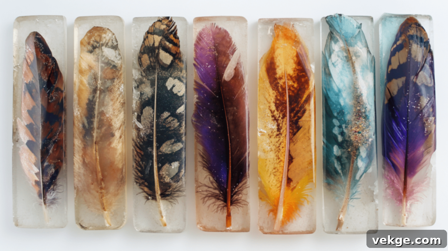 16 Inspiring Feather Decor Ideas 8 Feather Bookmarks