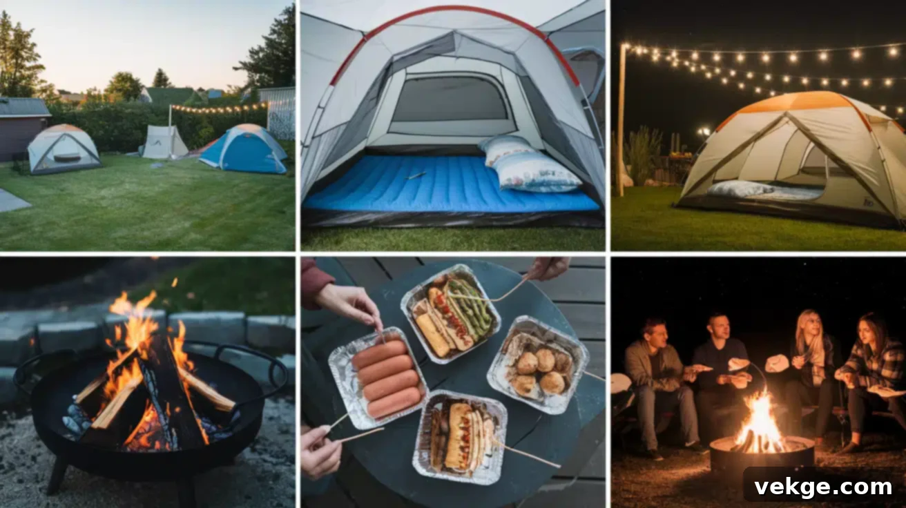 Backyard Camping (Budget Approx. - $150-$250)