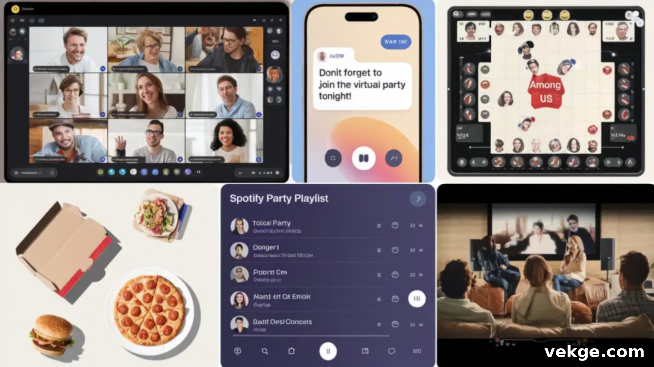 Virtual Party with Friends (Budget Approx. - $100-$200)