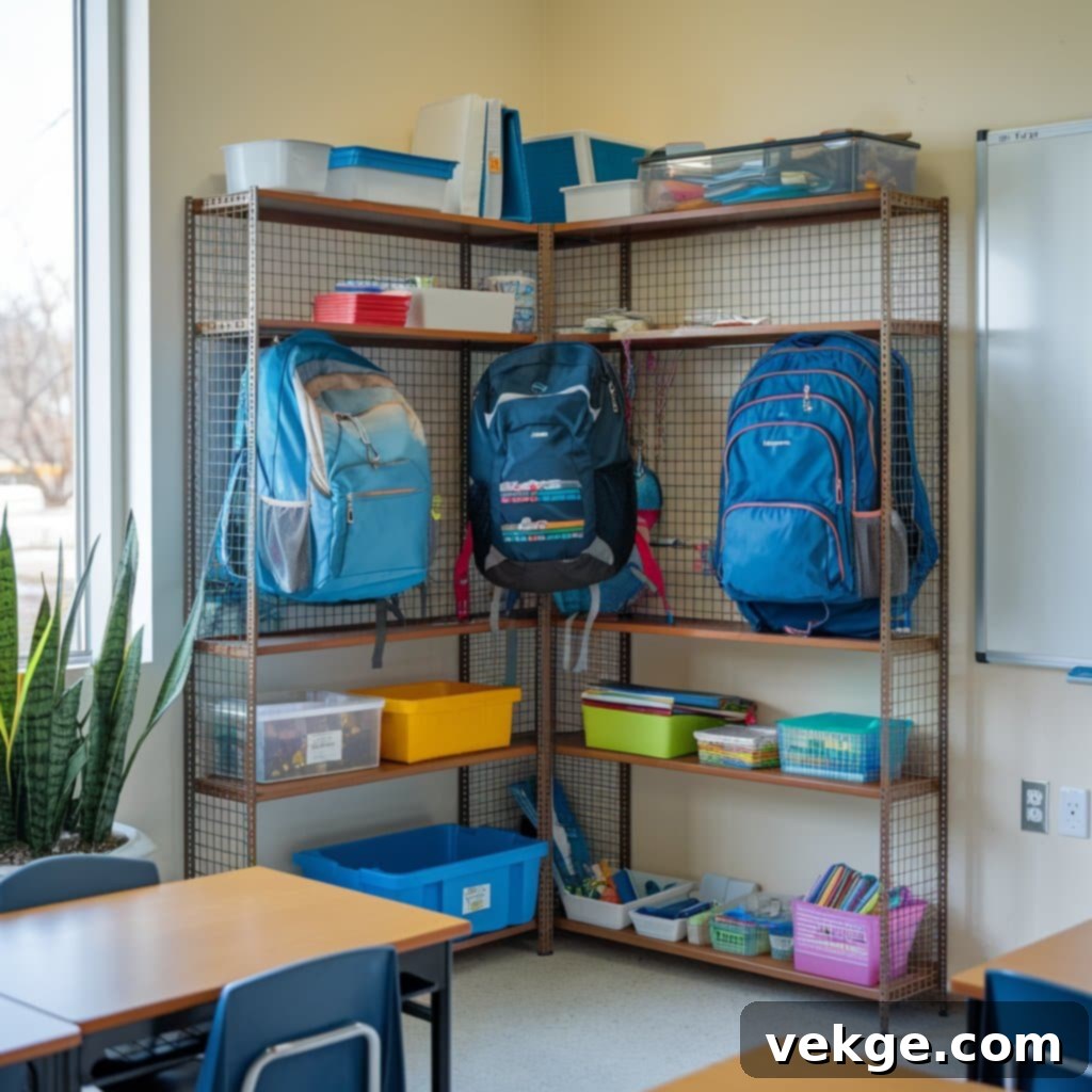 Utilizing Corner Storage Racks