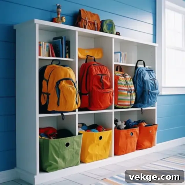 Mudroom Style Organization