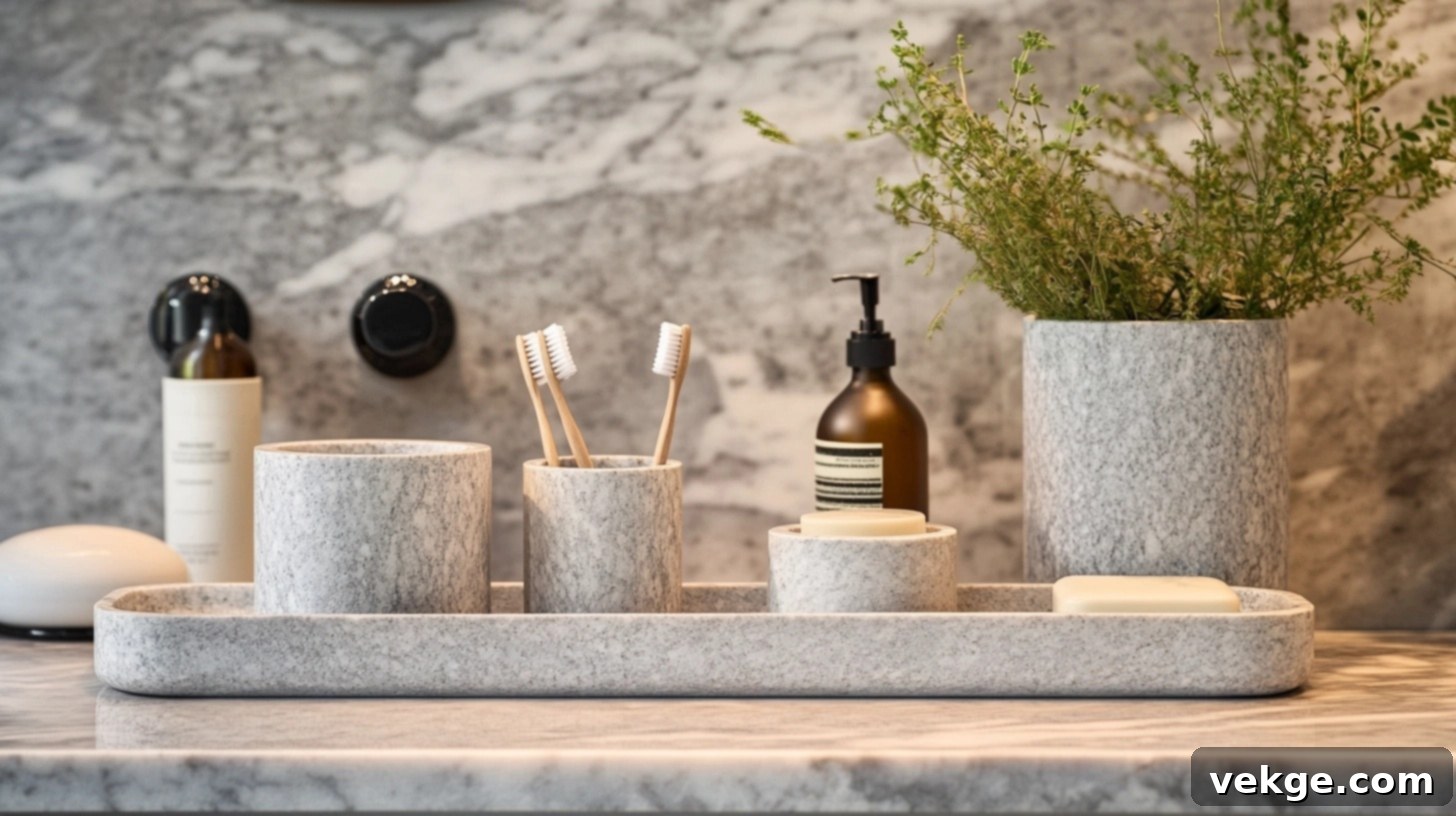 Luxe Marble or Stone Accessories