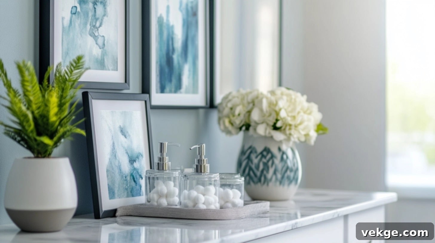 Incorporate Artwork or Mirrors