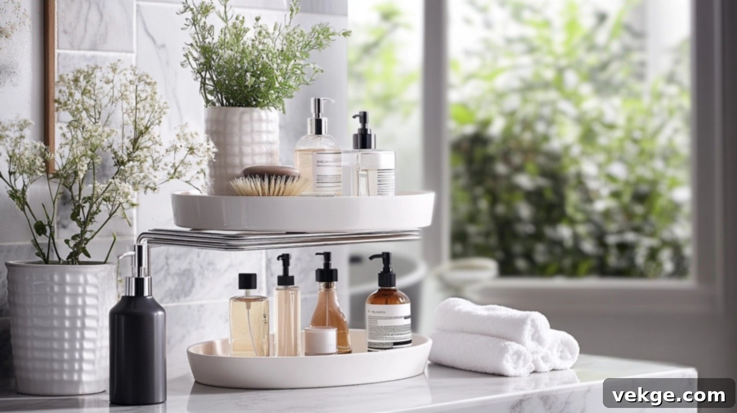 Use Tiered Stands