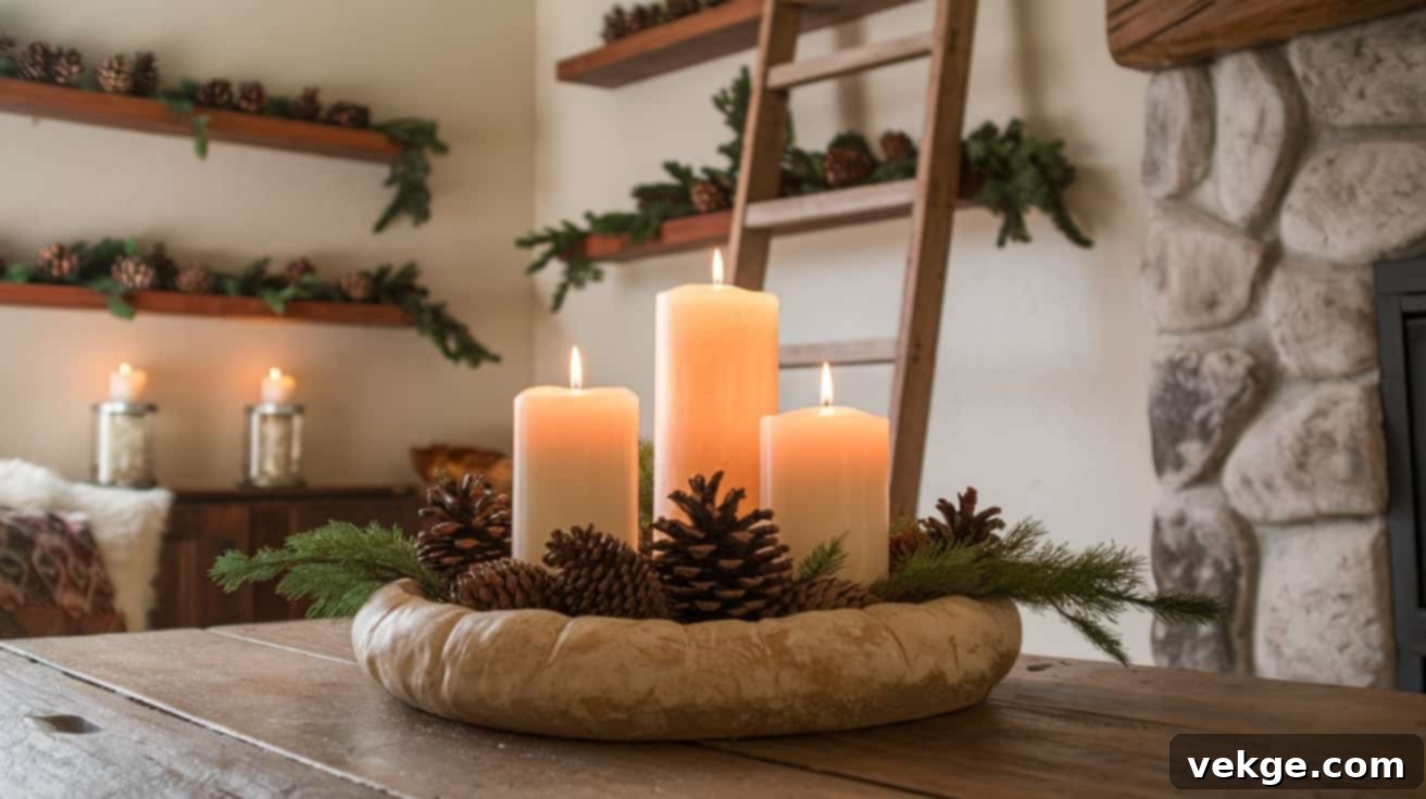 Candlelit Winter Glow