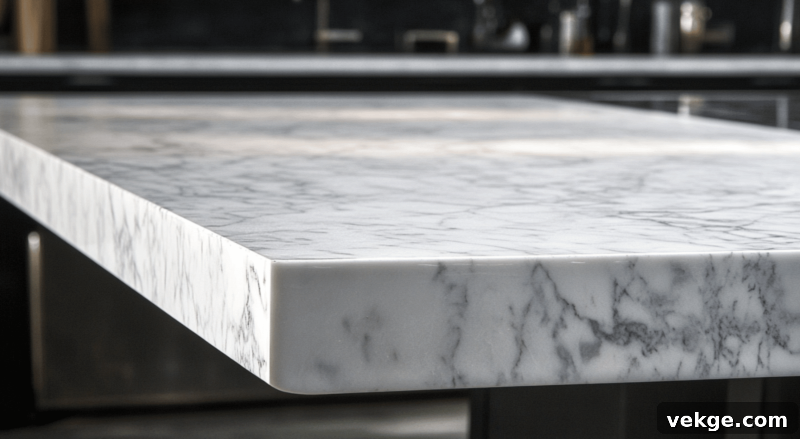 Classic Carrara Marble Honed Countertops