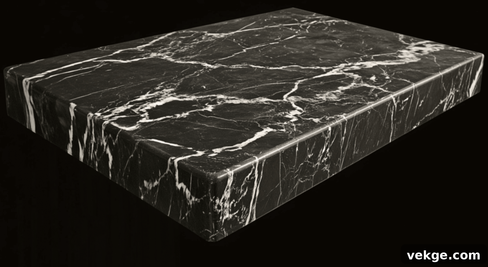 Nero Marquina Honed Marble Countertops