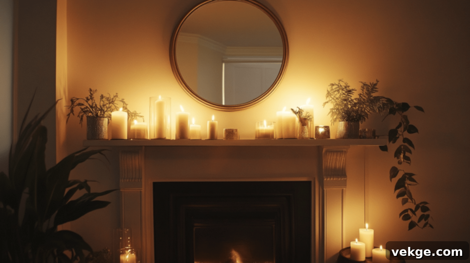 Hang Artwork or a Mirror Above the Mantle