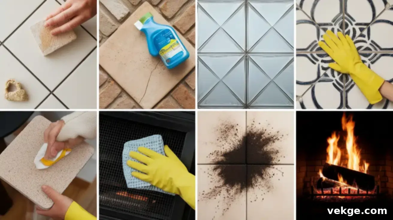 Caring for Your Tiled Fireplace