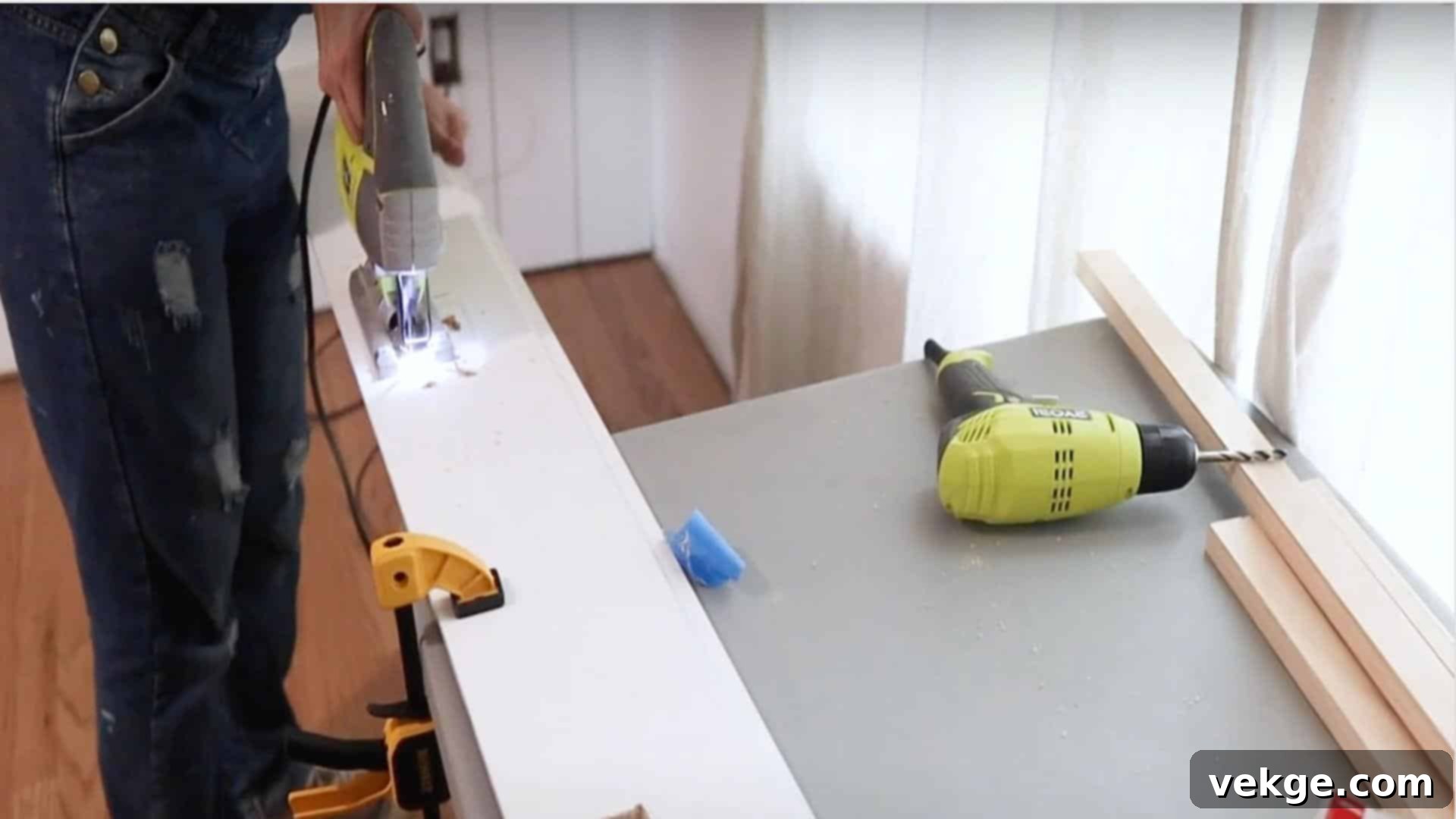 Cutting Shiplap Boards Around Outlets and Switches
