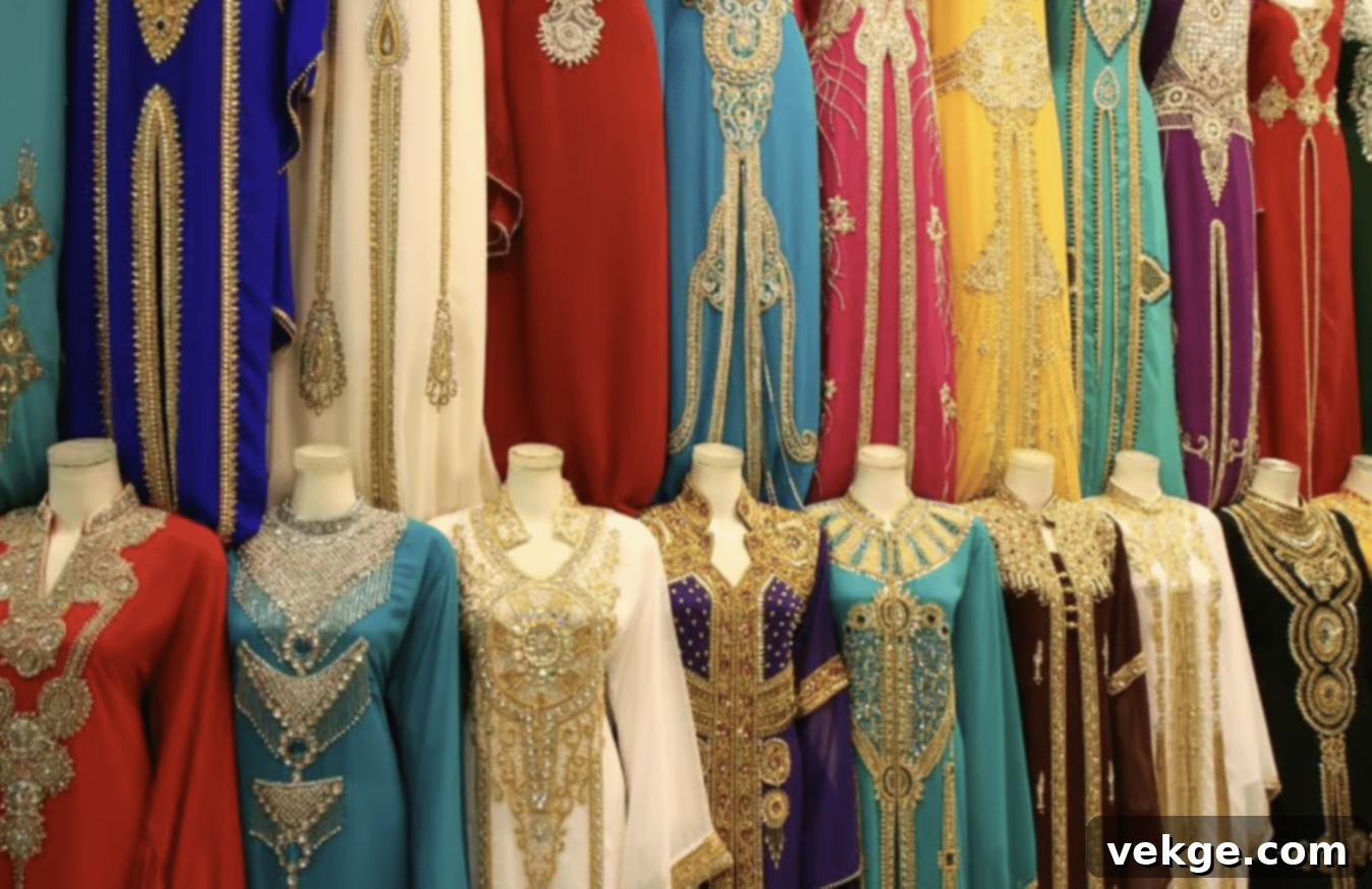 Moroccan Clothing Inspiration with Vibrant Colors