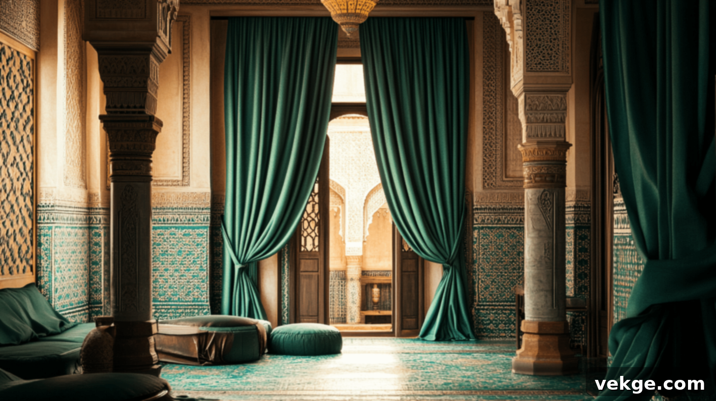 Emerald Green Moroccan Decor Ideas
