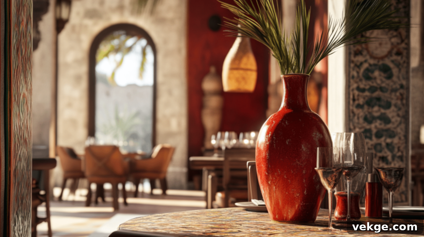Ruby Red Moroccan Home Accents
