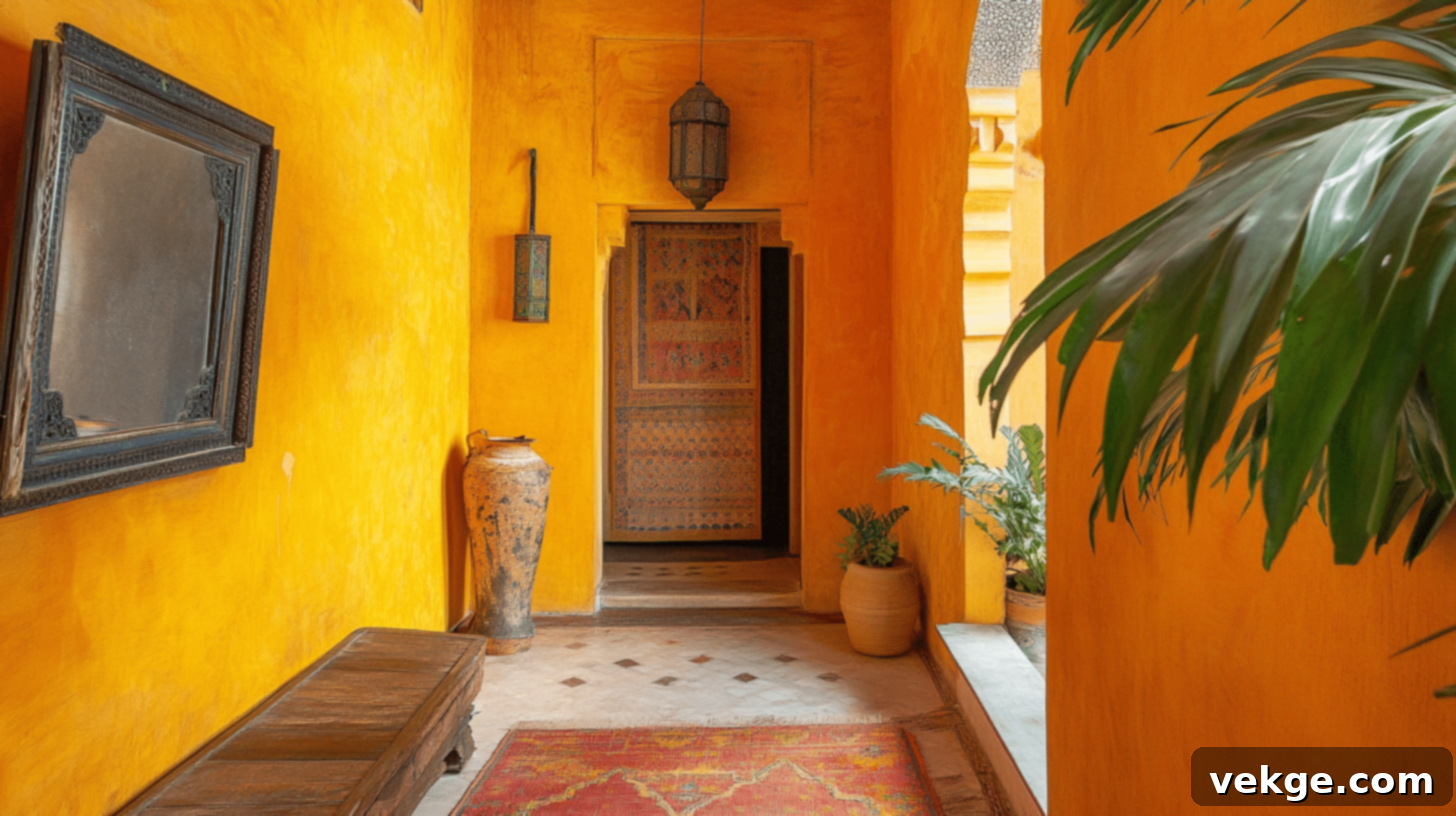 Topaz Yellow Moroccan Kitchen