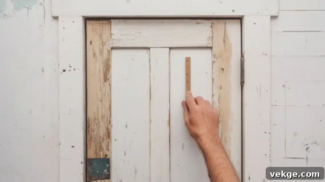 Steps for Measuring a Bedroom Door