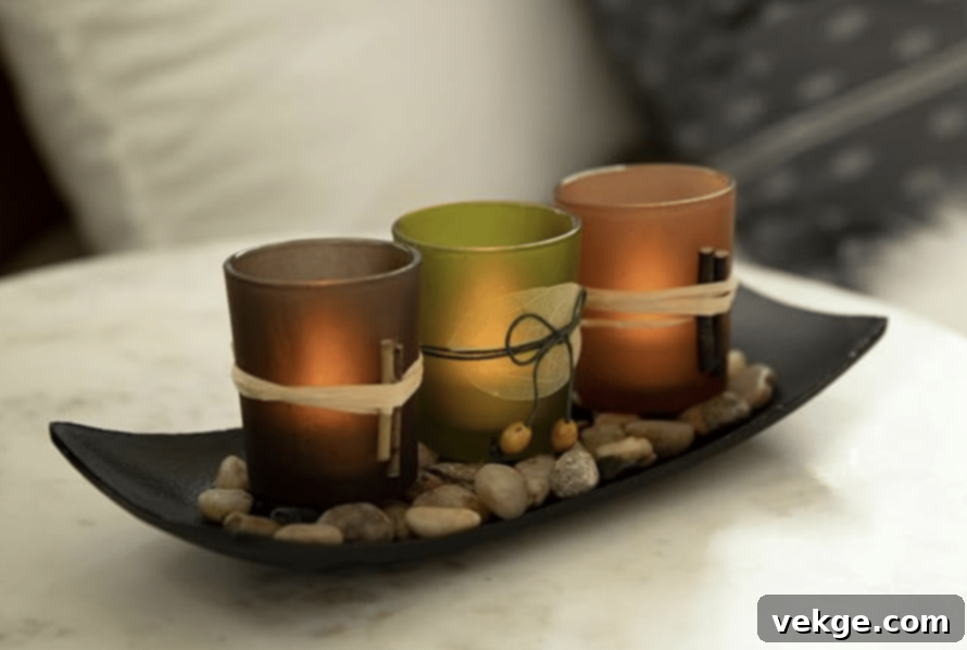 Candle Holder Tray