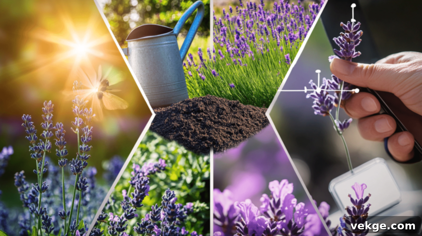 Encouraging Lavender to Spread and Bloom