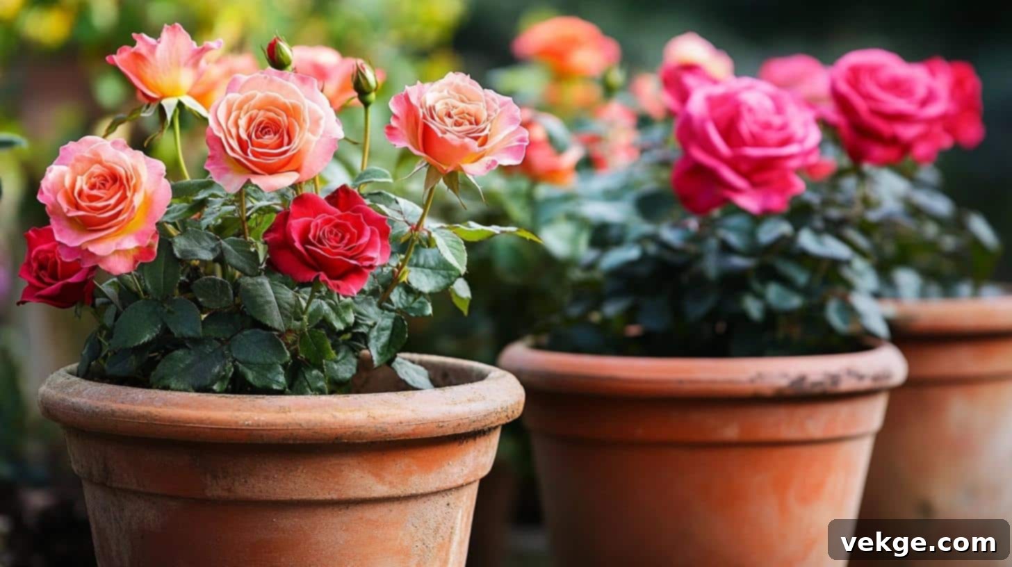 Helpful Tips for Potted Roses: Cultivating Thriving Indoor & Outdoor Blooms