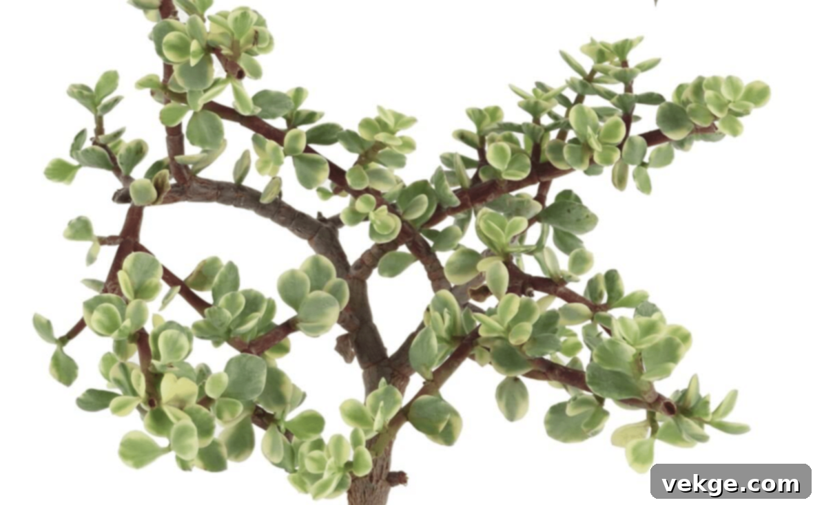 Choosing a healthy succulent stem for cutting