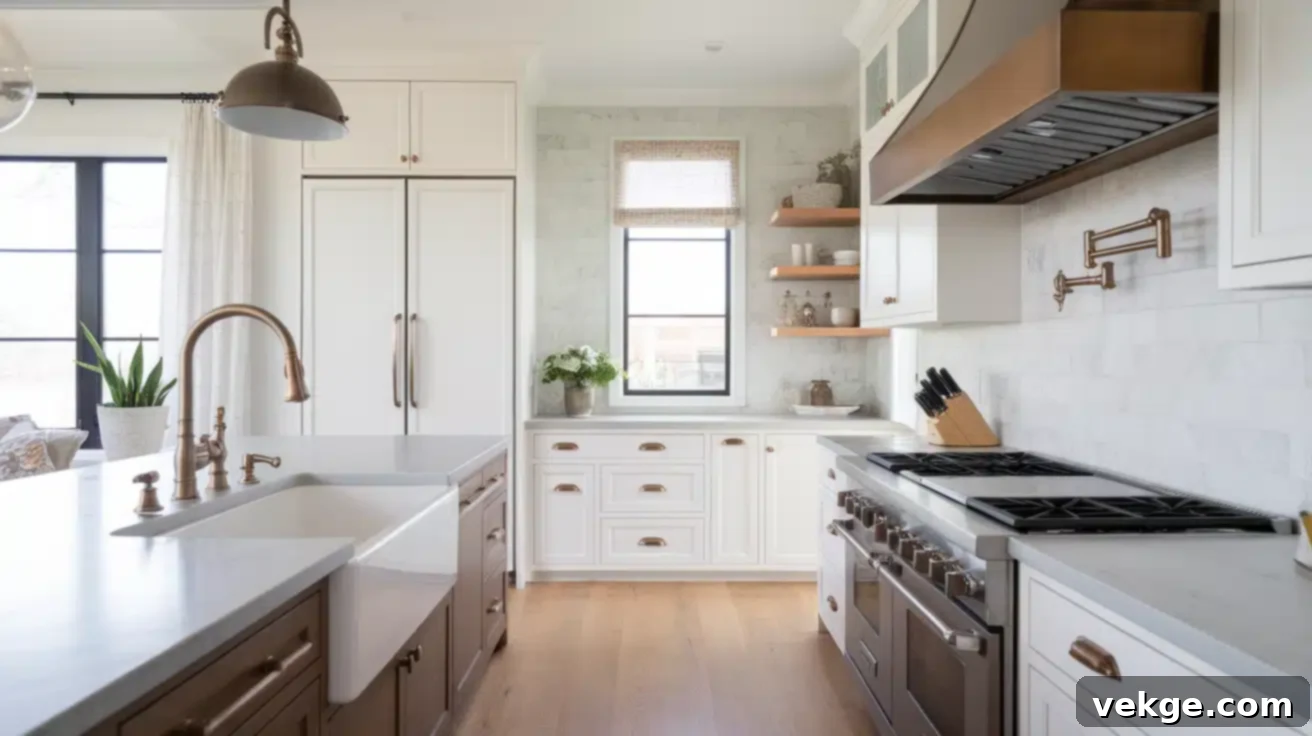 Brushed Nickel and Bronze