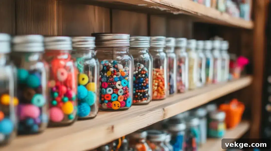 Clear_Mason_Jar_Shelf_System